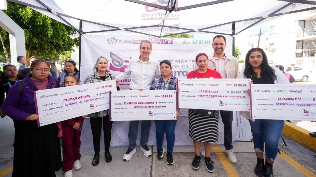 Pepe Chedraui impulsa emprendedores poblanos con créditos para fortalecer la economía local